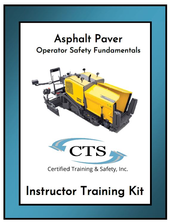Asphalt Paver Training Kit