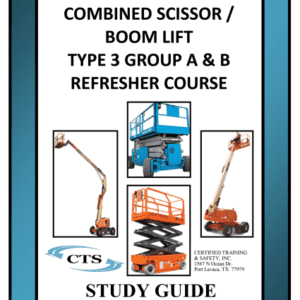 Combined Scissor / Boom Lift Type 3 Group A&B Refresher (5 pack)